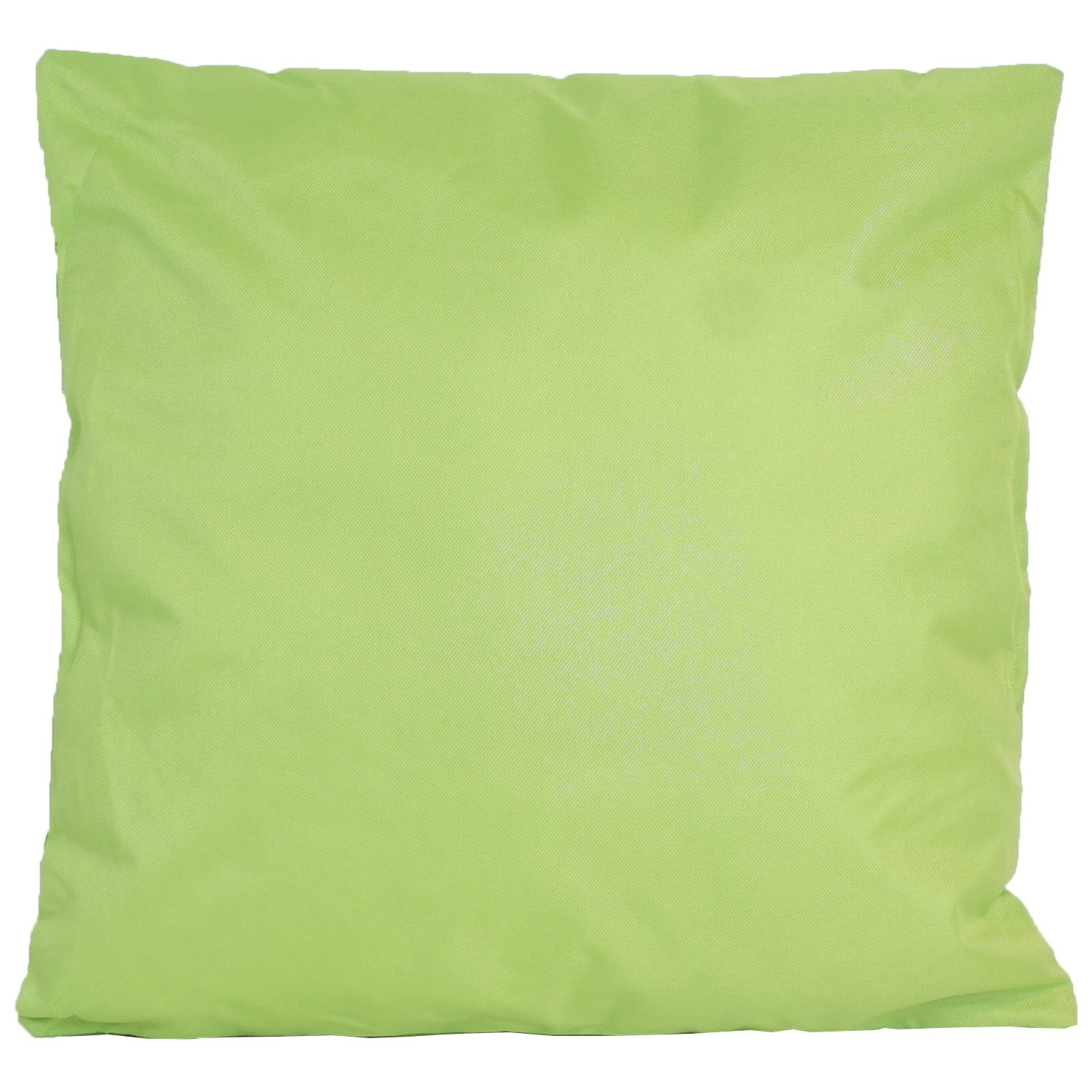 1x Bank/Sier kussens voor binnen en buiten in de kleur groen 45 x 45 cm