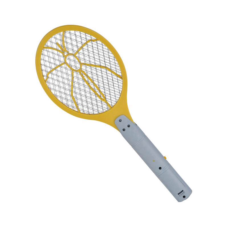 1x Elektrische anti muggen vliegenmeppers geel/grijs 46 x 17 cm