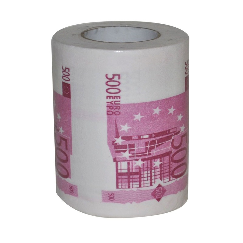 500 euro toiletpapier