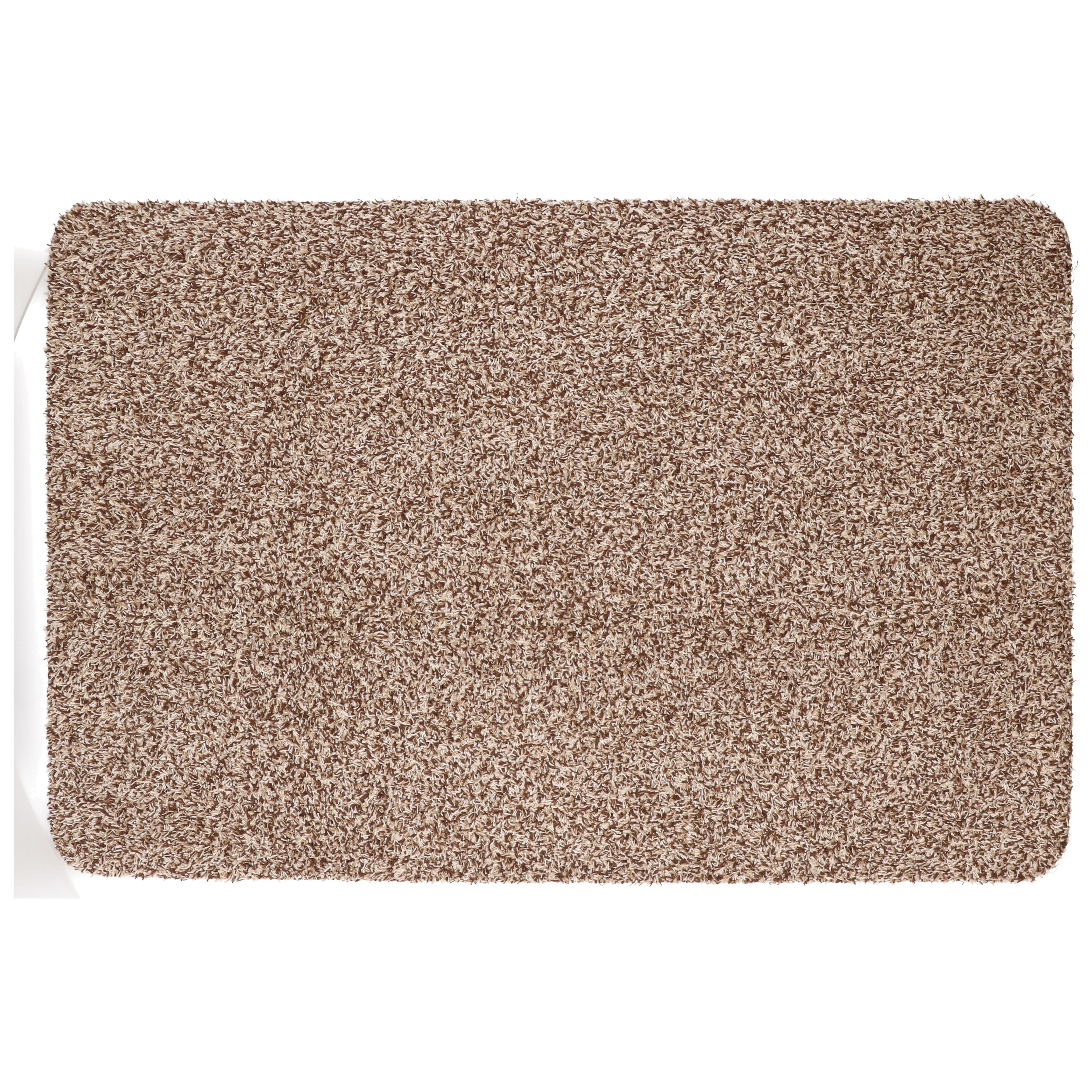 Anti slip deurmat/schoonloopmat pvc beige extra absorberend 60 x 40 cm voor binnen
