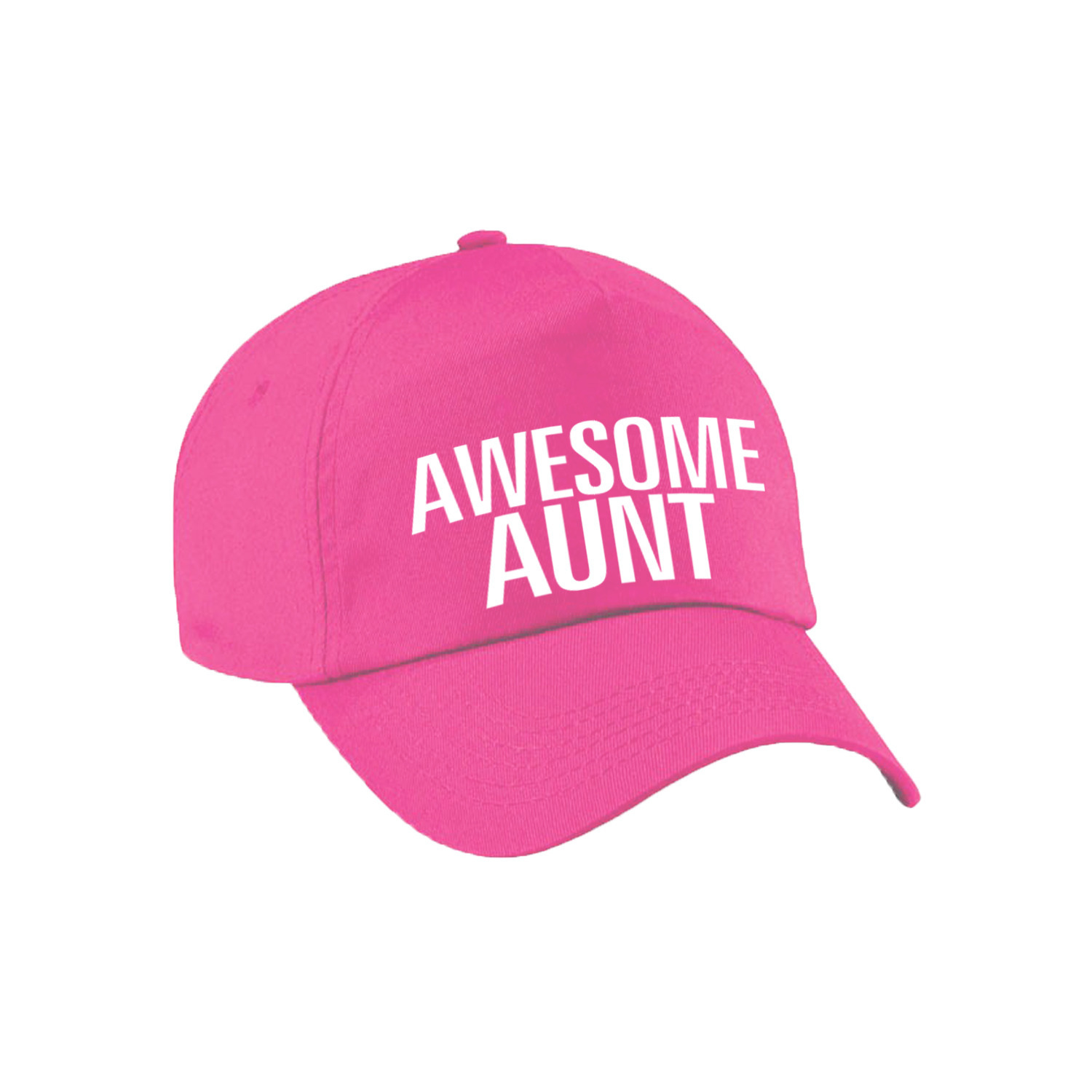 Awesome aunt pet / cap voor tante roze voor dames