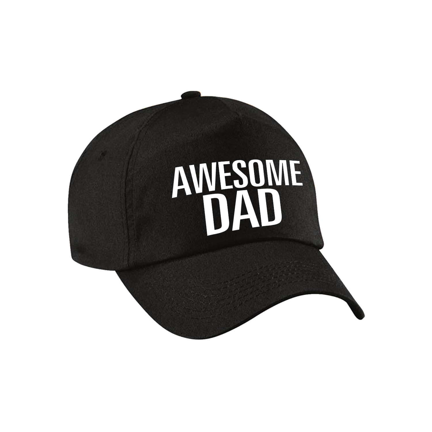 Awesome dad pet / cap voor papa / vaderdag zwart voor heren