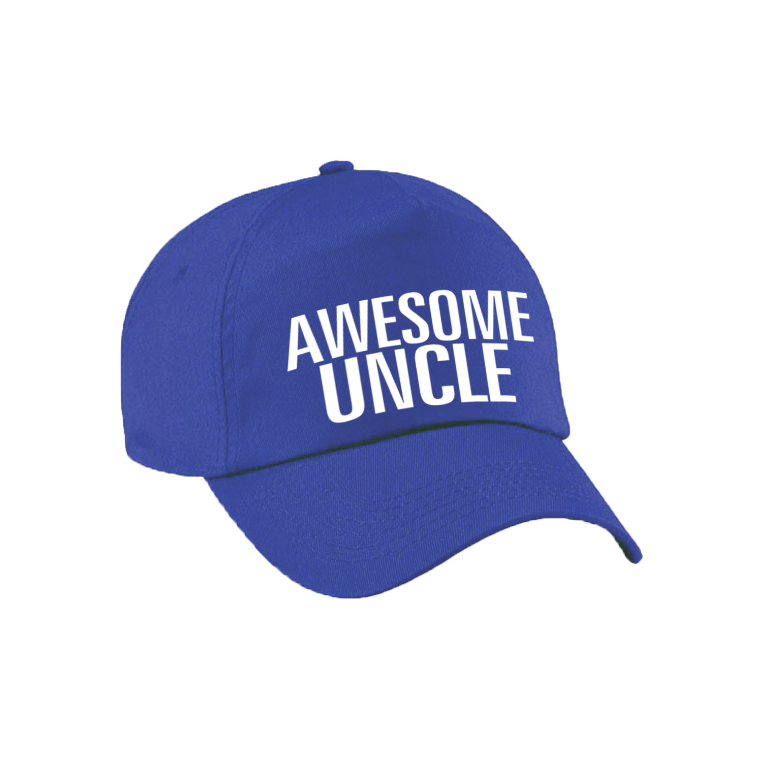 Awesome uncle pet / cap voor oom blauw voor heren