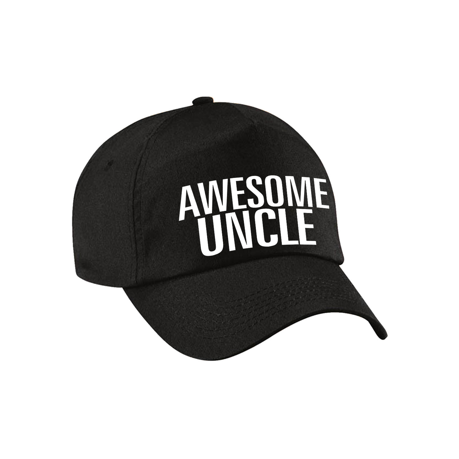 Awesome uncle pet / cap voor oom zwart voor heren