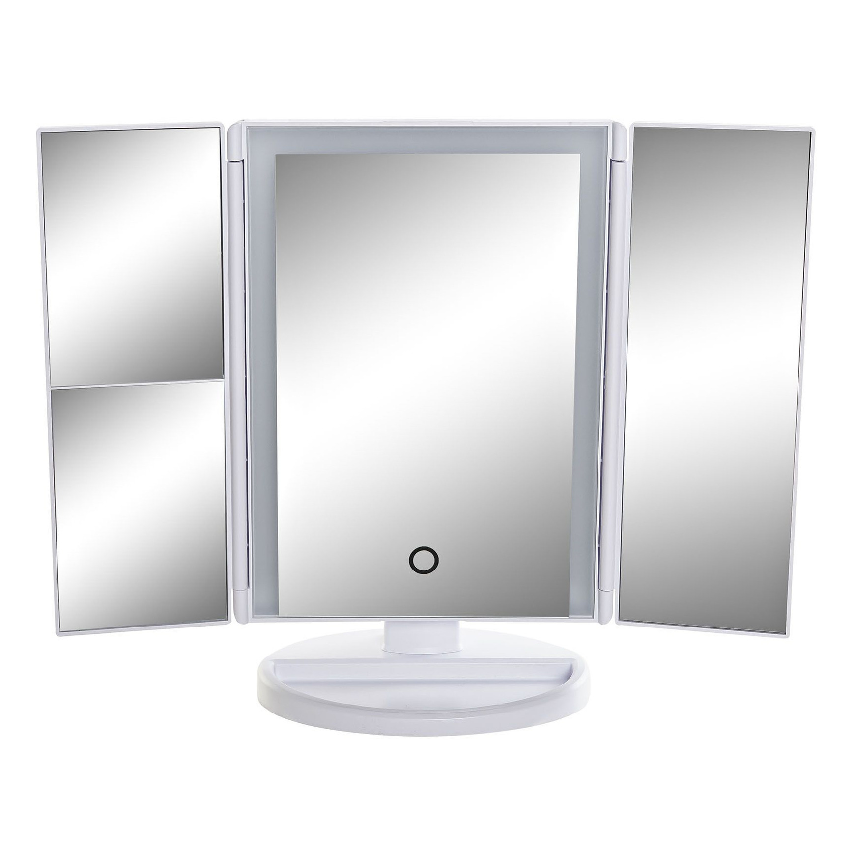 Badkamerspiegel / make-up spiegel met LED verlichting 34 x 11 x 28