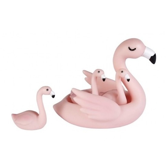 Badspeeltjes set flamingo 4 delig