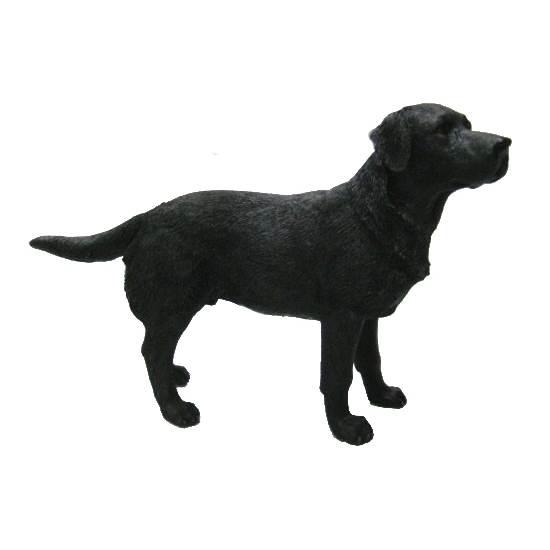 Beeldje Labrador zwart 14 cm