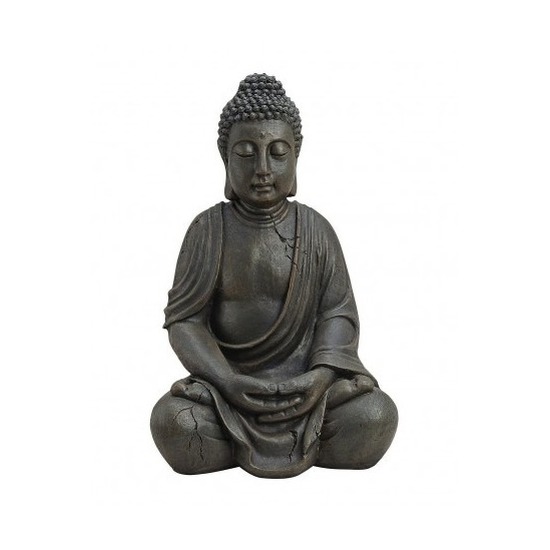 Boeddha beeld bruin 50 cm