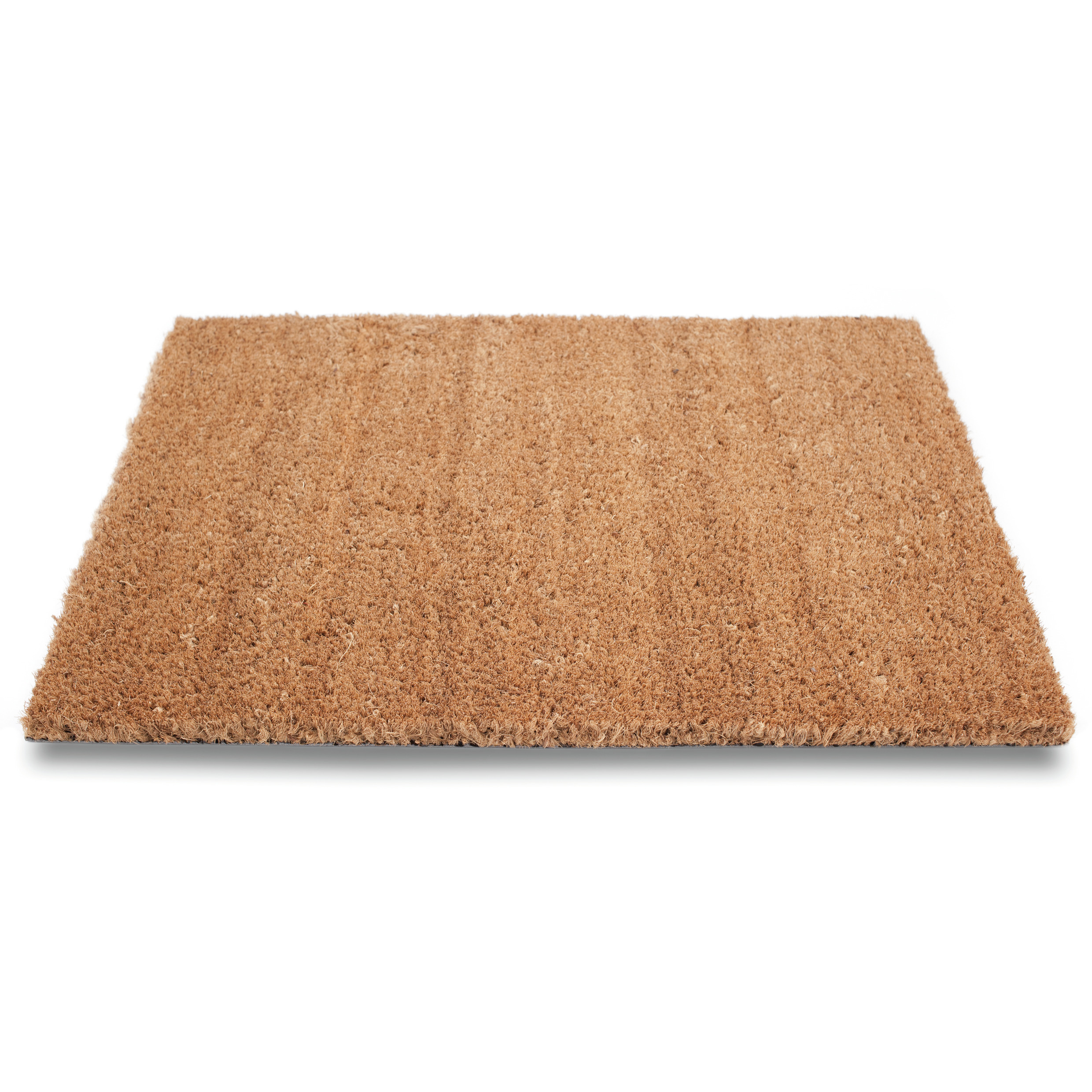 Bruine deurmatten/buitenmatten pvc/kokos 40 x 60 cm