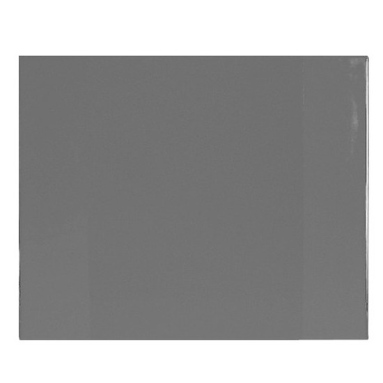 Bureau onderleggger PVC 63 x 50 cm grijs