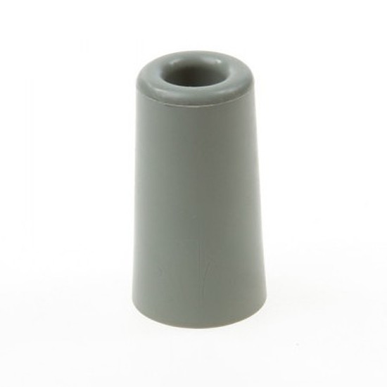 Deurbuffer / deurstopper grijs rubber 75 x 40 mm