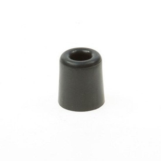 Deurbuffer / deurstopper zwart rubber 50 x 30 mm