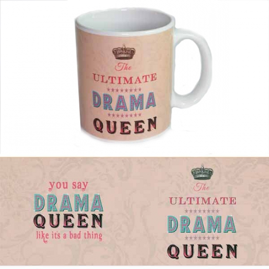 Drama Queen koffie mok 300 ml