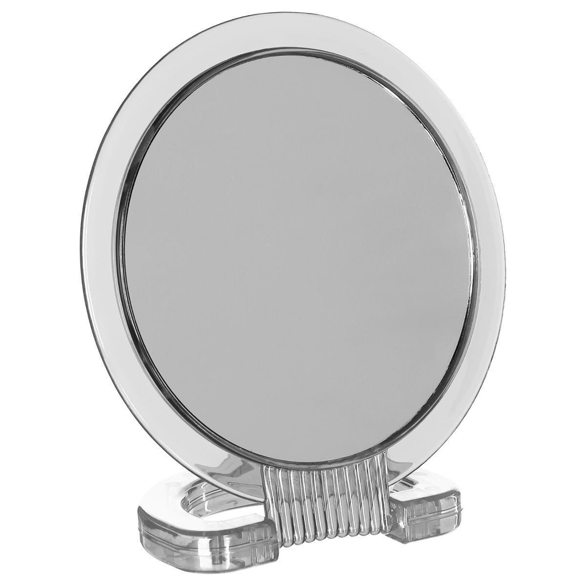 Dubbele make-up spiegel/scheerspiegel op standaard 22 cm
