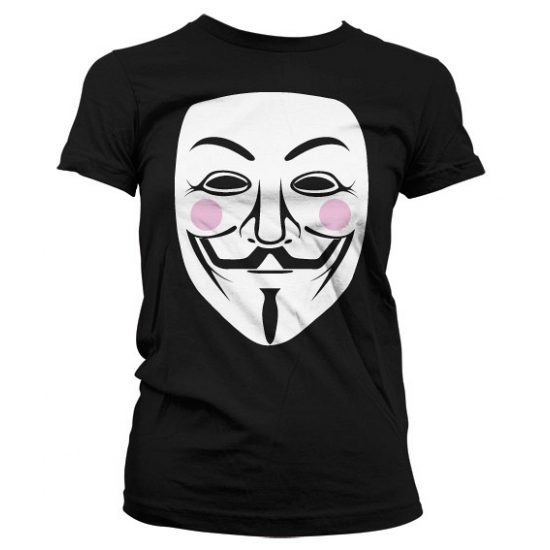 Feest shirt V for Vendetta dames