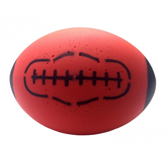 Foam rugby bal rood 24 cm