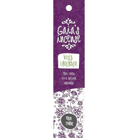 Gaias Incense luxe wierook stokjes wilde lavendel geur