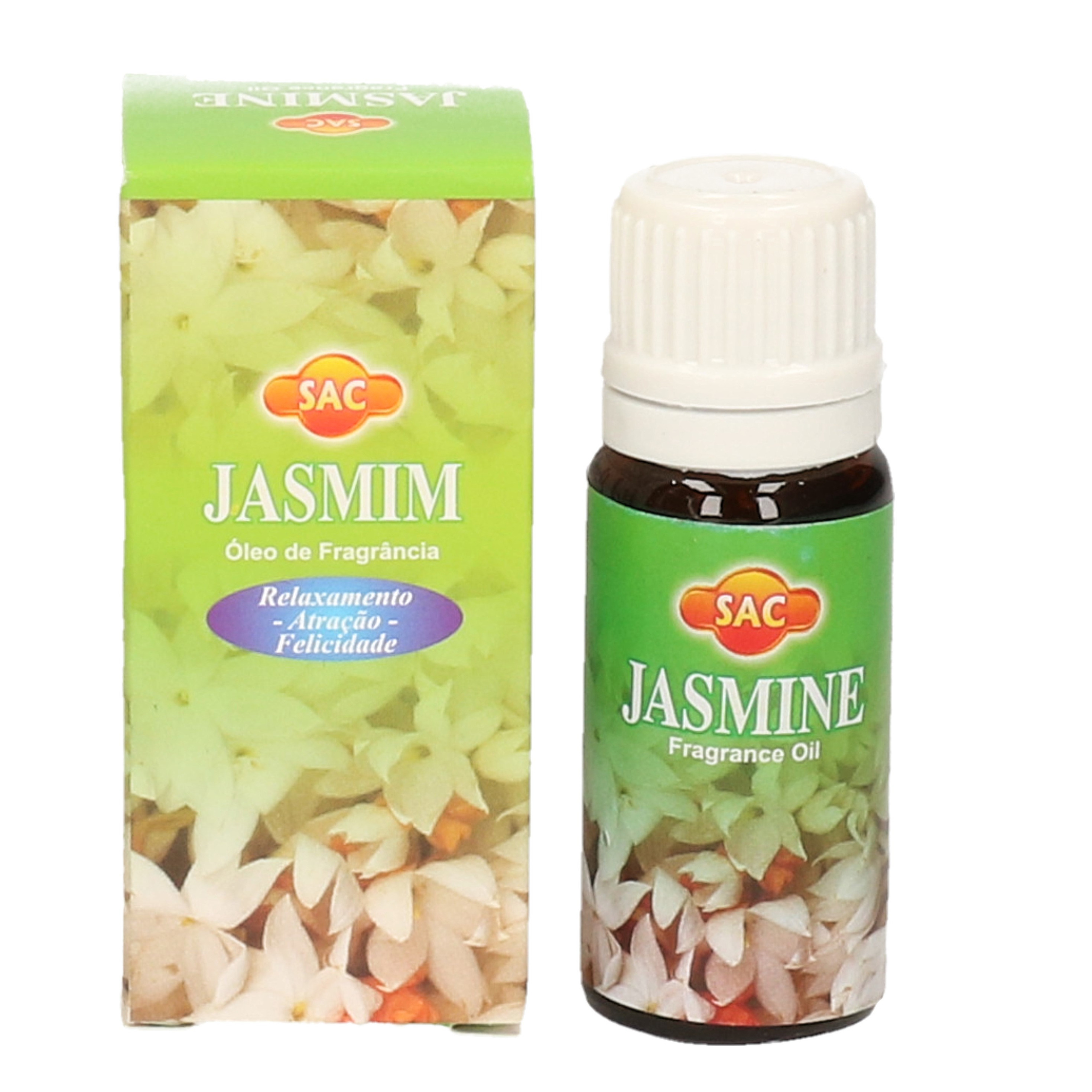 Geurolie jasmijn 10 ml flesje