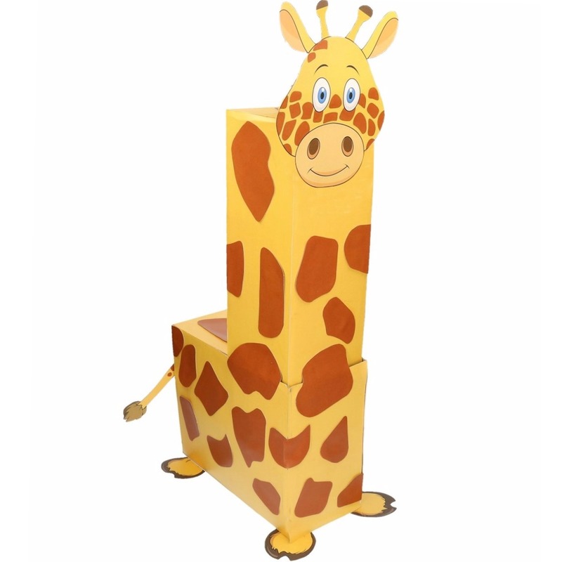 Giraffes knutselen startpakket