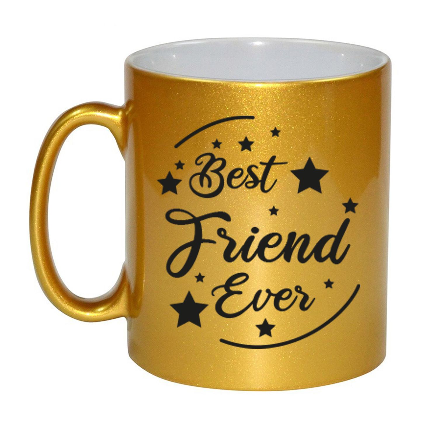 Gouden Best Friend Ever cadeau koffiemok / theebeker 330 ml