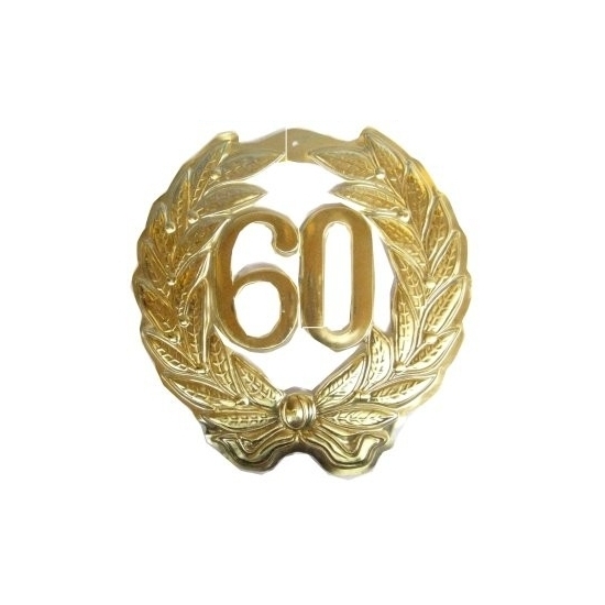 Jubileum krans goud 60 jaar