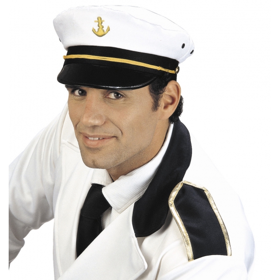Kapitein hoed 58 cm met anker
