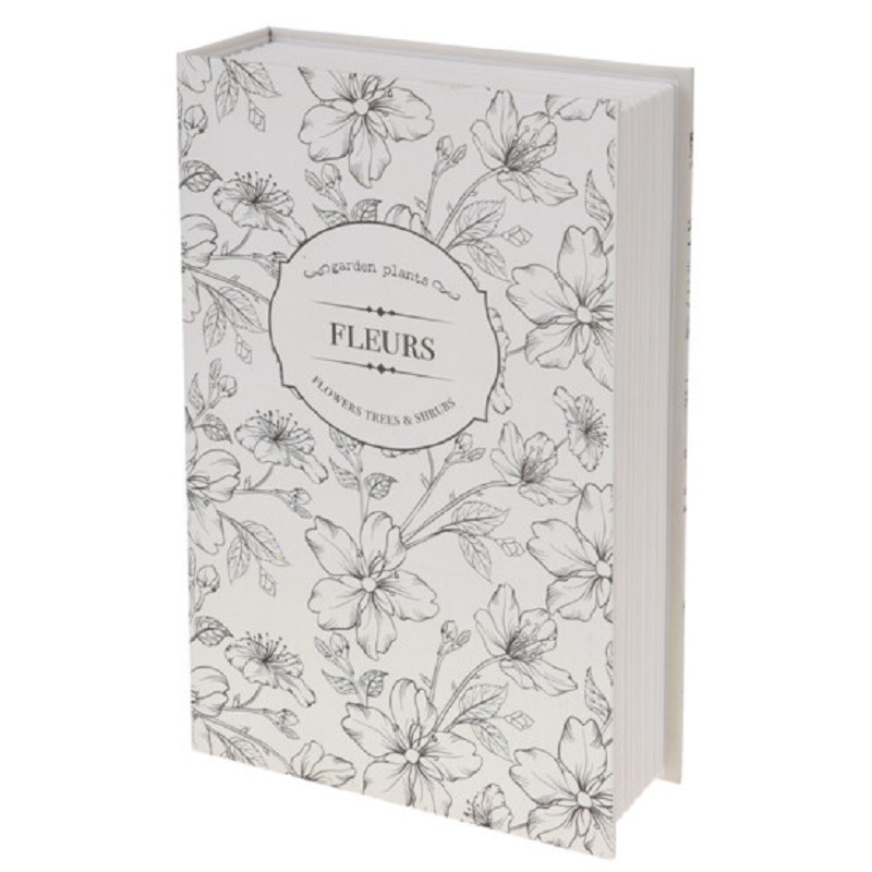 Kluis in boek Fleurs/bloemen boek verstopplek