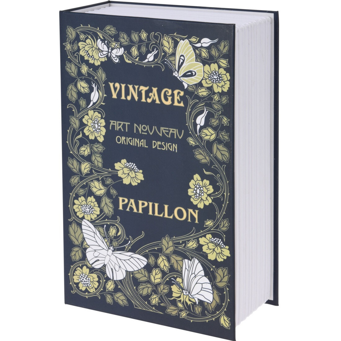 Kluis in boek / Vintage Papillon boek verstopplek