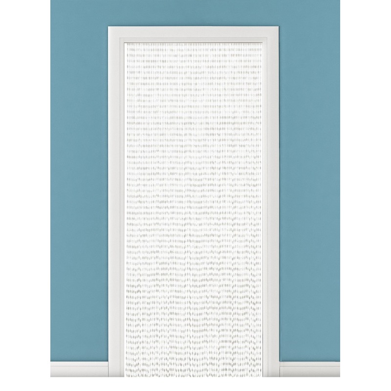 Kralengordijn/deurgordijn wit 90 x 220 cm