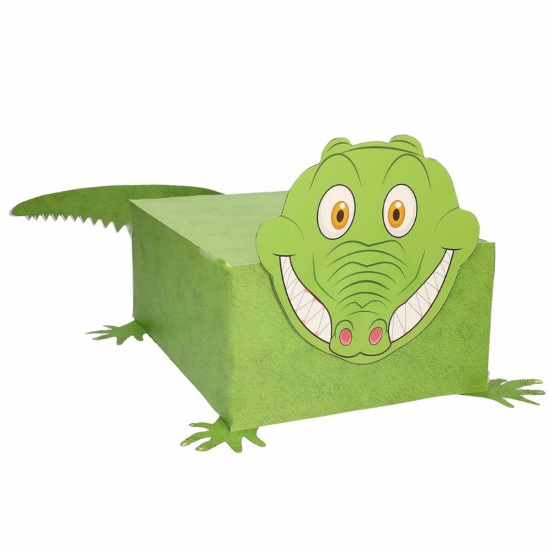 Krokodil knutselen startpakket