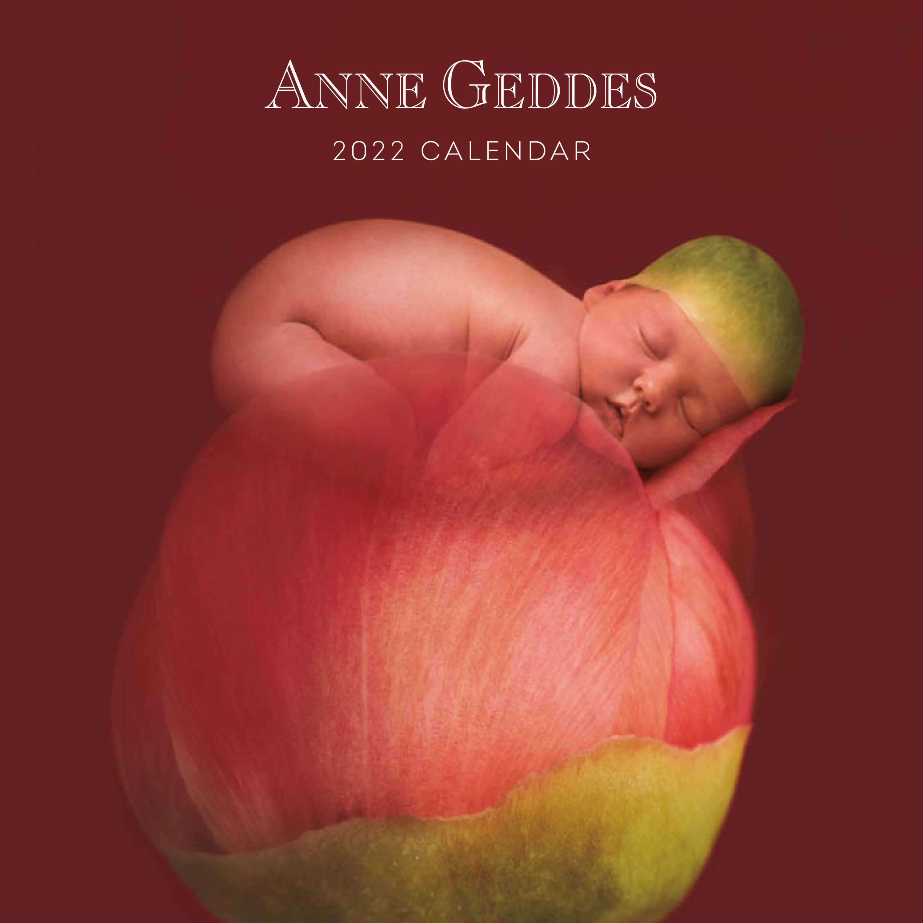 Kunst kalender 2022 Anne Geddes 30 cm