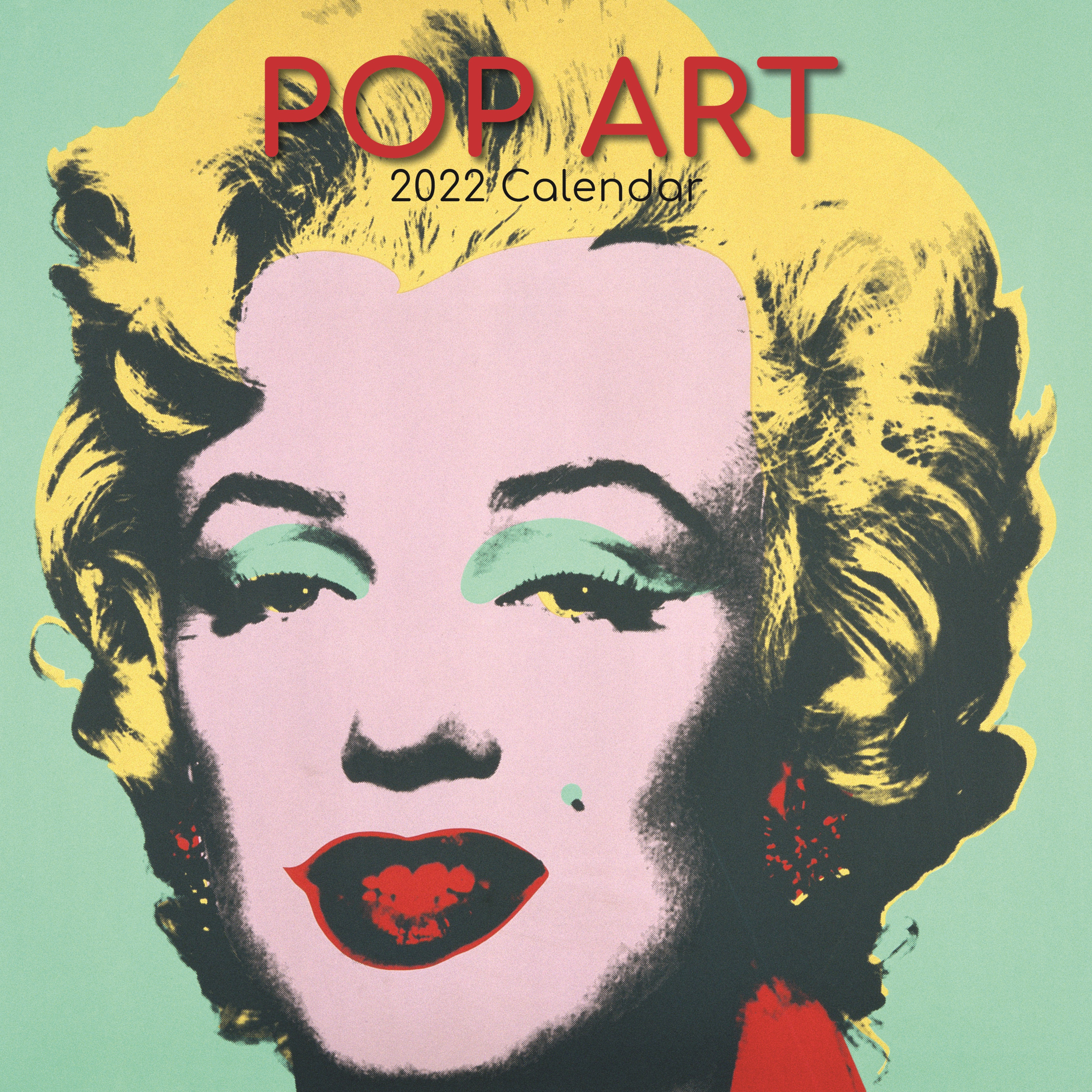 Kunst kalender 2022 pop art 30 cm