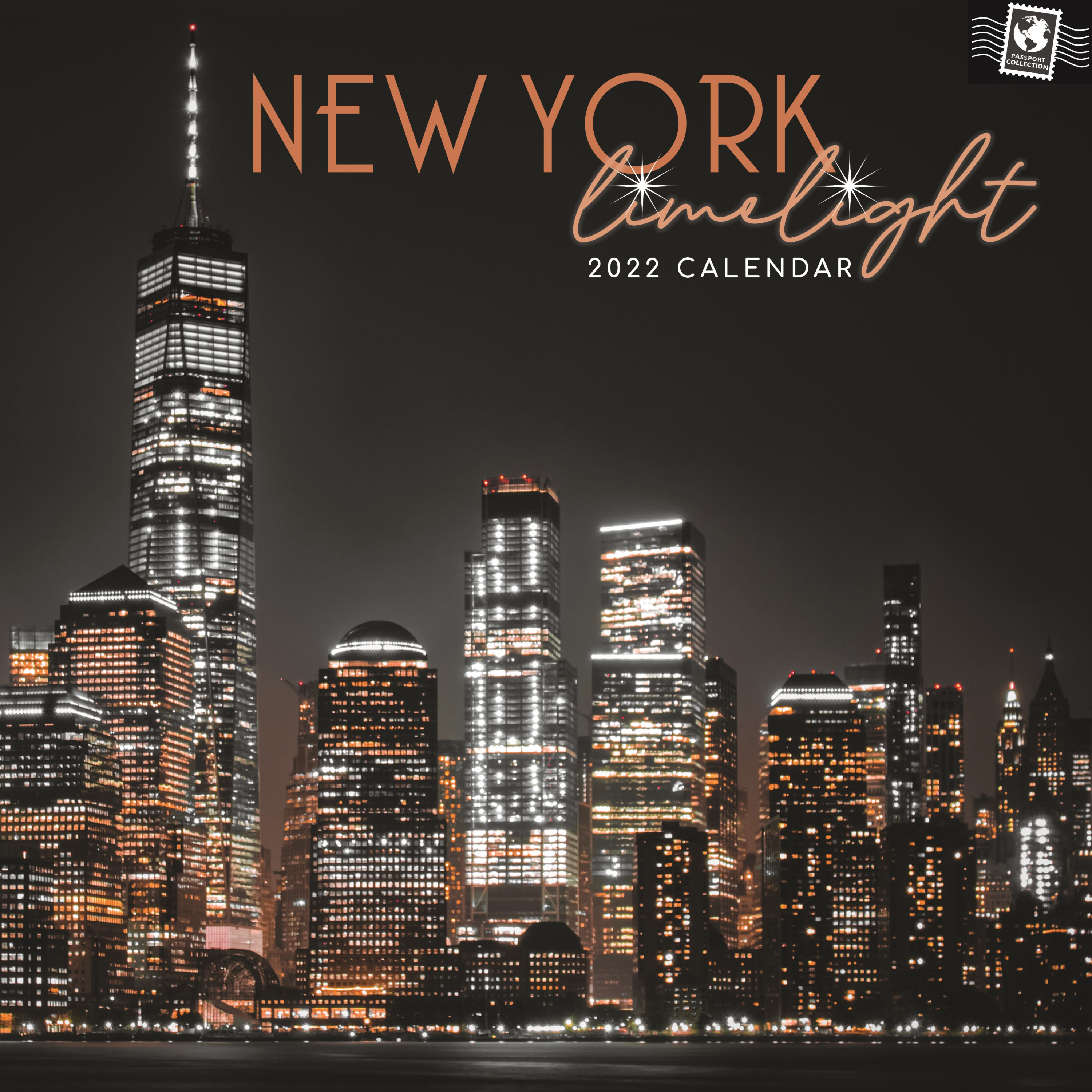 Landen kalender 2022 New York 30 cm