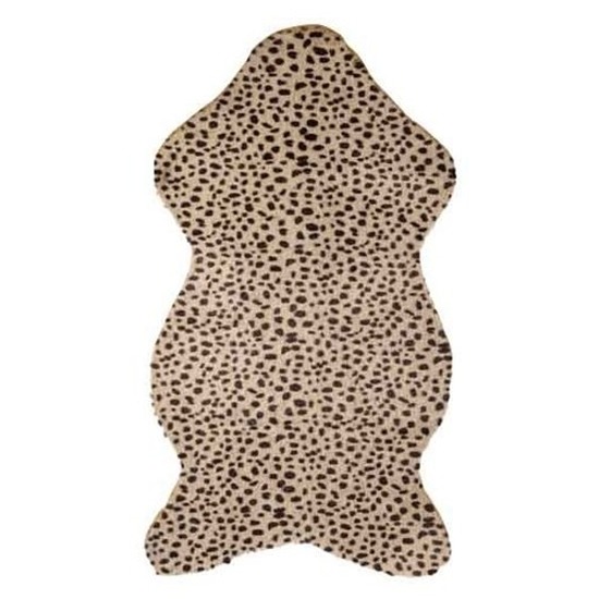 Luipaard dierenvel kleed 50 x 90 cm