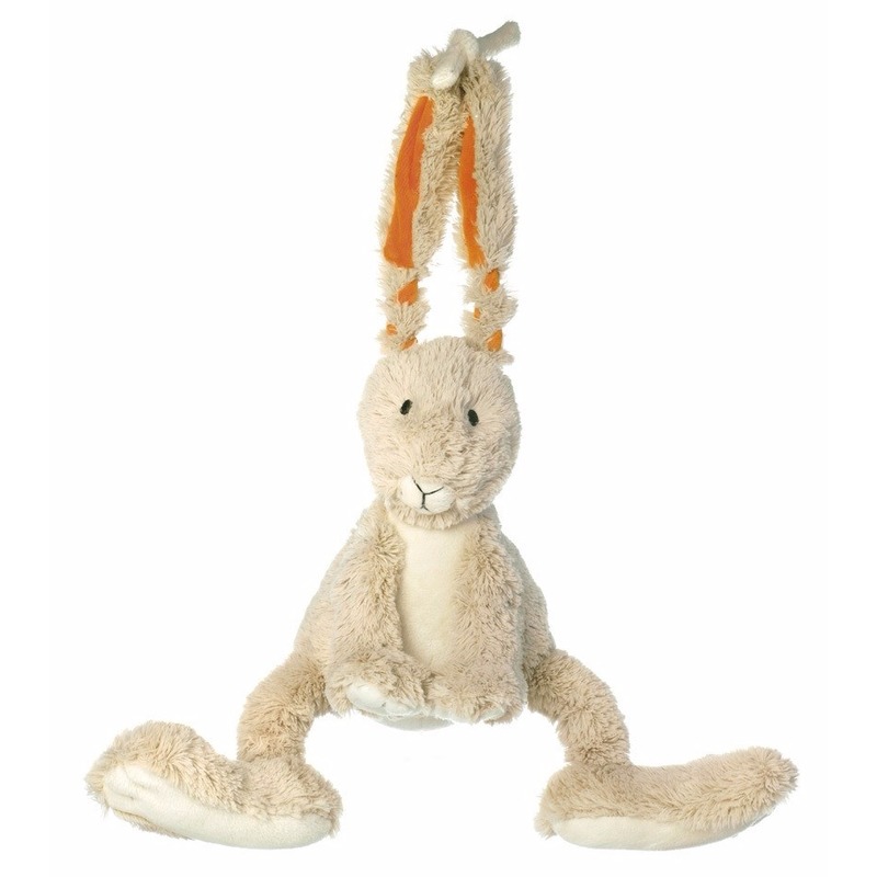 Muziekdoos konijn knuffel 26 cm
