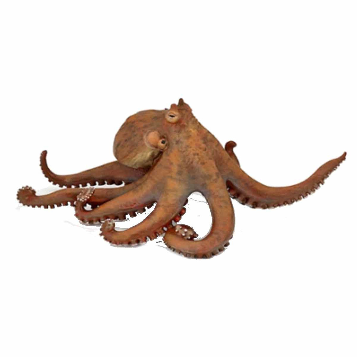 Plastic speelgoed figuur octopus 20 cm