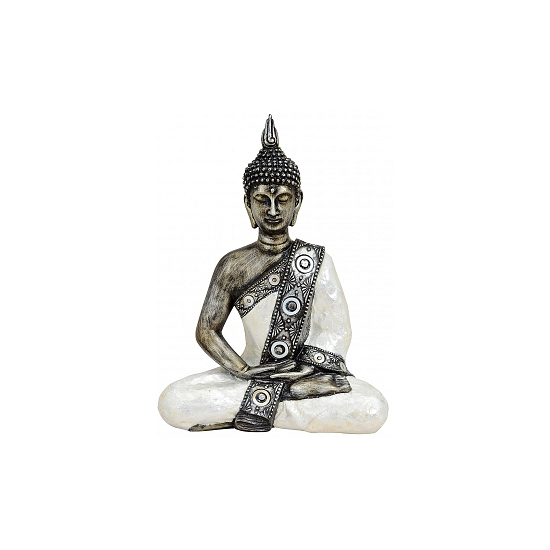 Polystone Boeddha beelden 27 cm