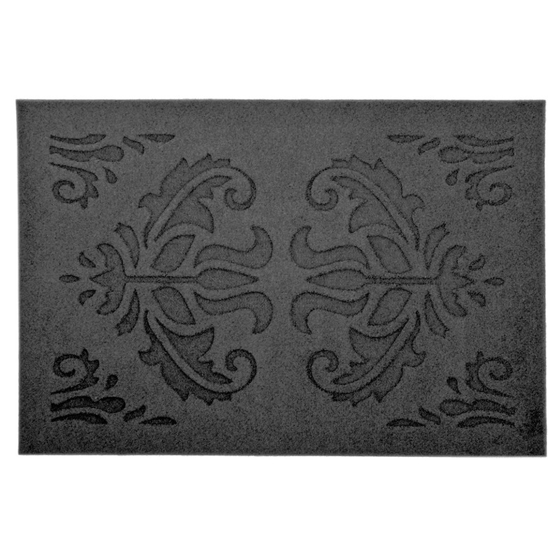 Rubberen deurmat relief klassiek 60 x 40 cm