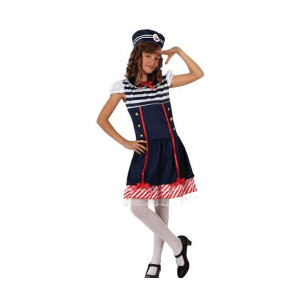 Sailor jurkje voor meisjes