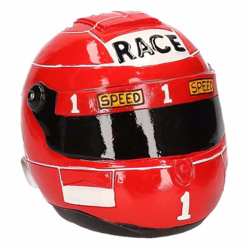 Spaarpot rode race helm