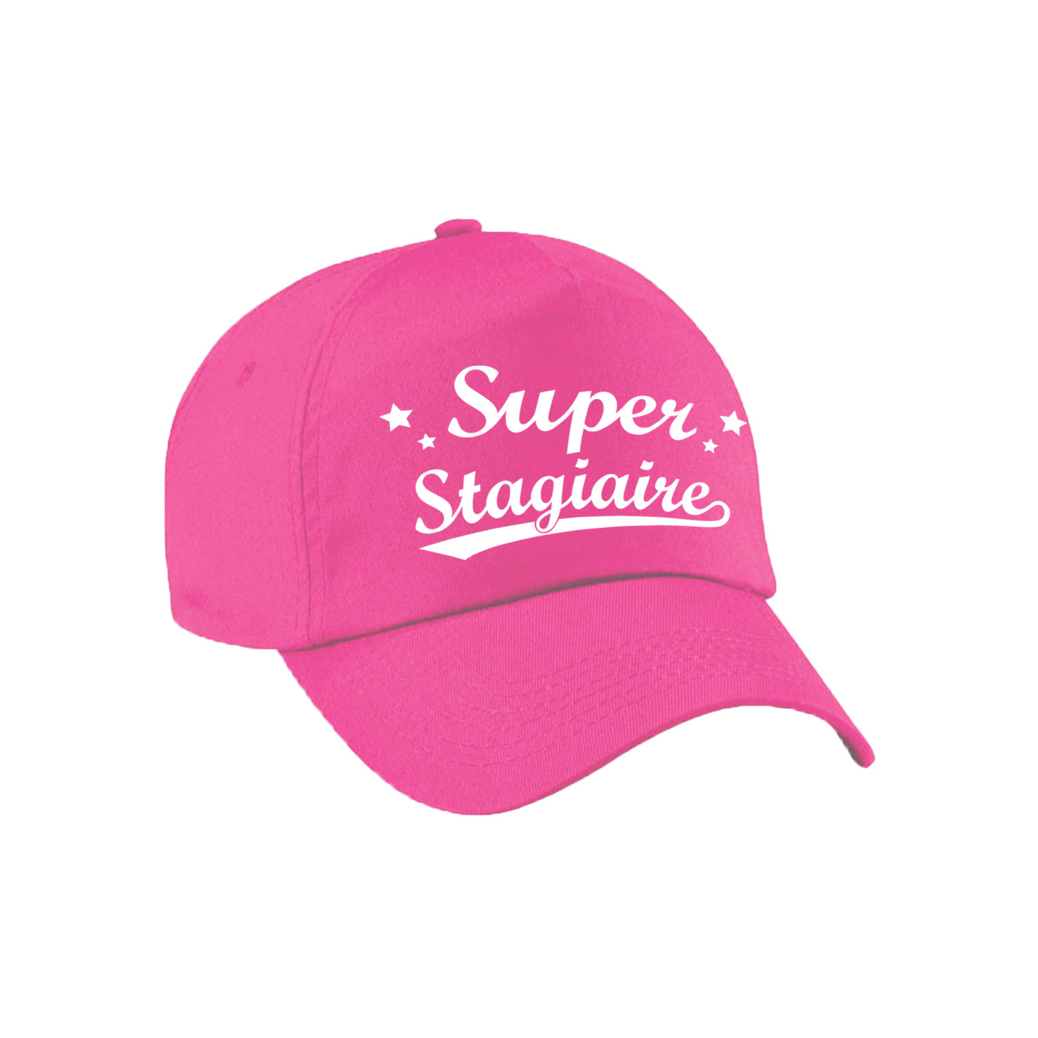 Super stagiaire cadeau pet /cap roze voor dames