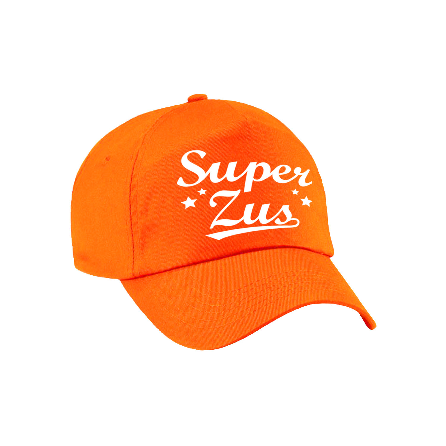 Super zus cadeau pet /cap oranje voor dames