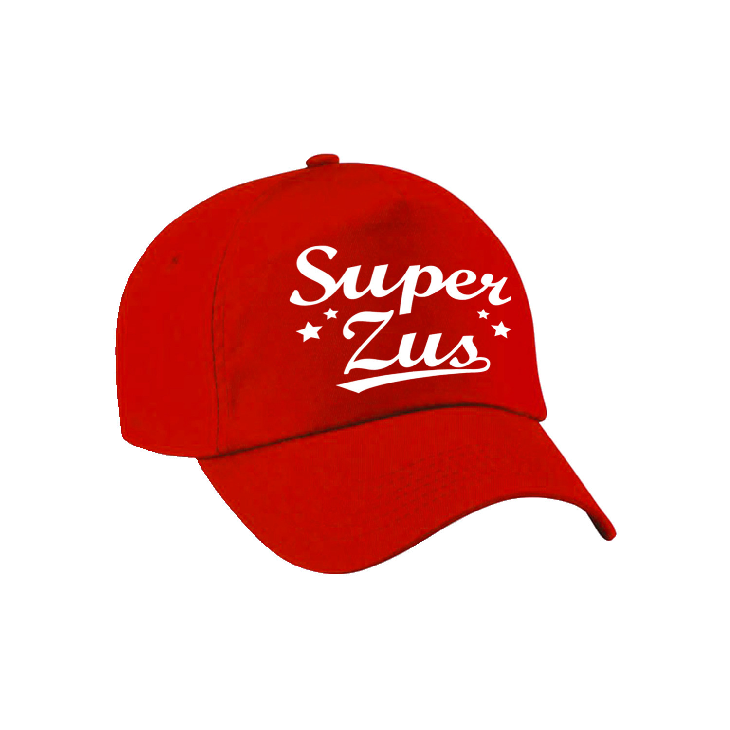Super zus cadeau pet /cap rood voor dames