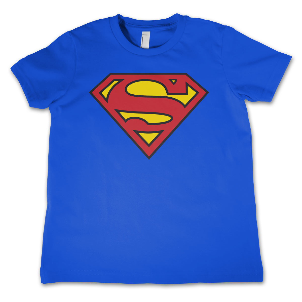 Superman logo verkleed t-shirt voor jongens/meisjes