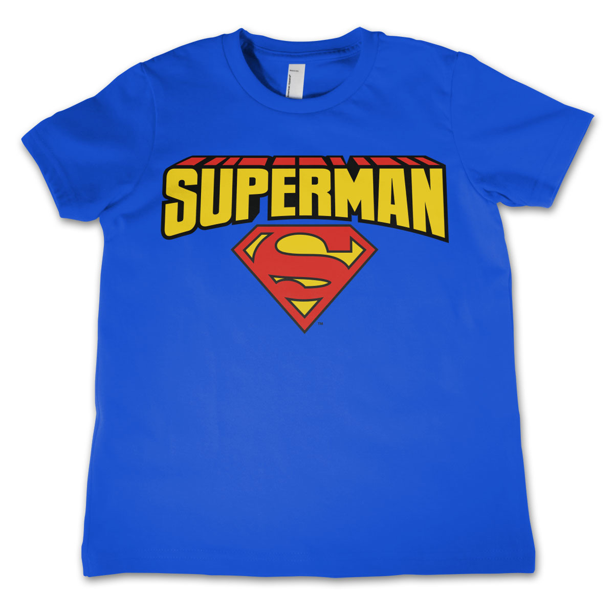 Superman verkleed t-shirt voor jongens/meisjes