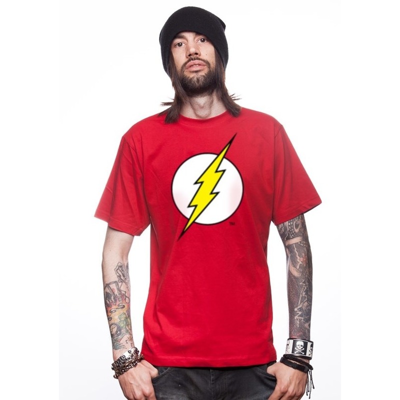 The Flash verkleed t-shirt rood voor heren