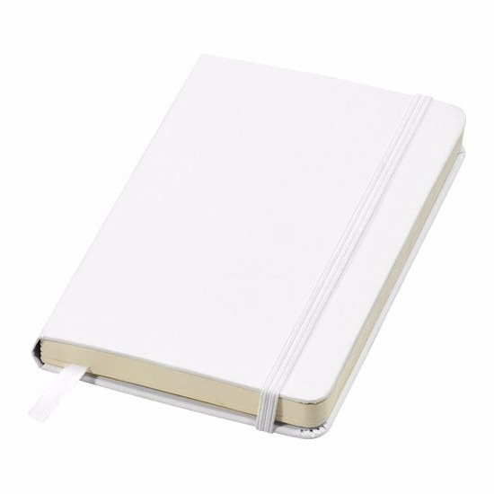Witte pocket luxe mini schriften/notitieboekjes gelinieerd A6 formaat
