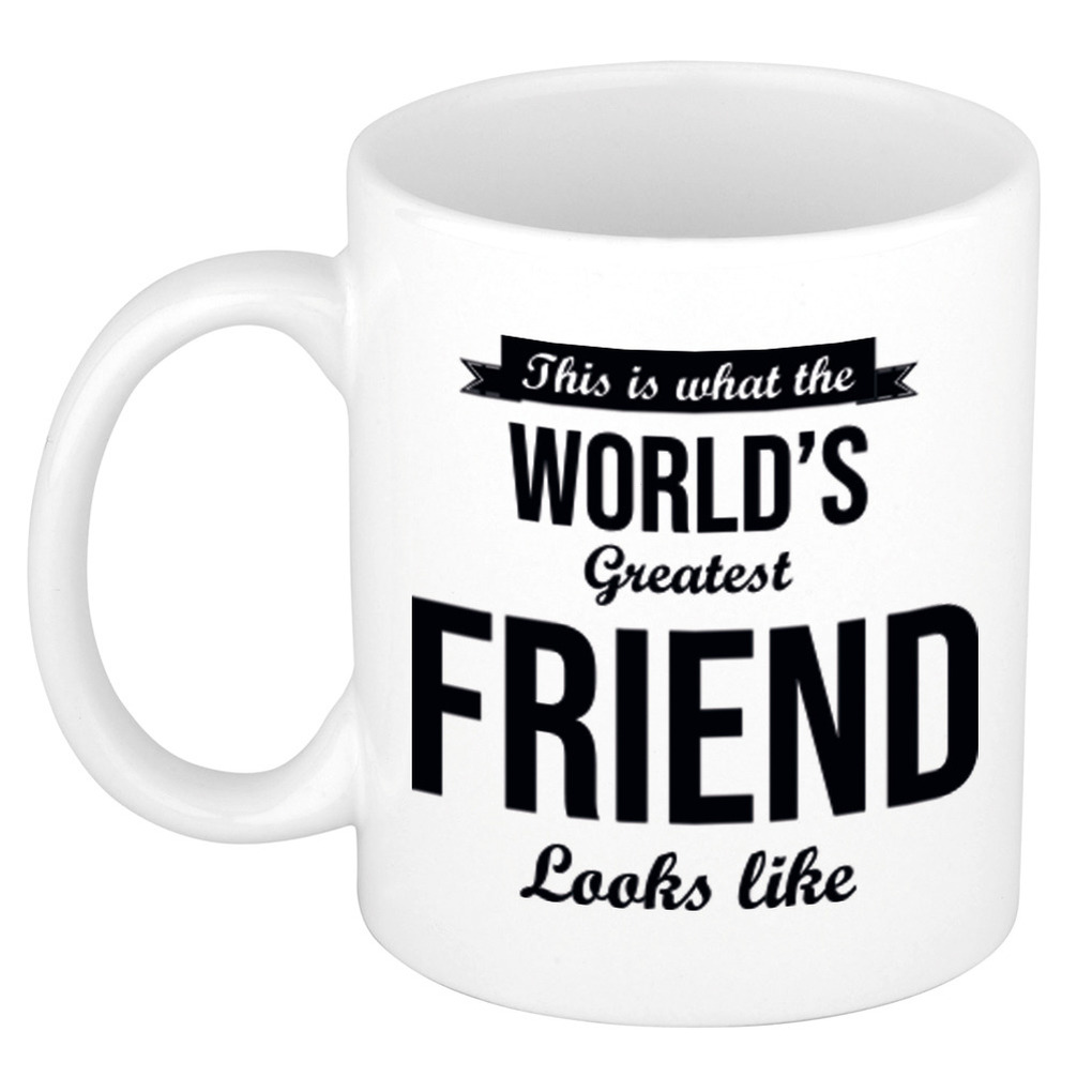 Worlds Greatest Friend cadeau koffiemok / theebeker 300 ml