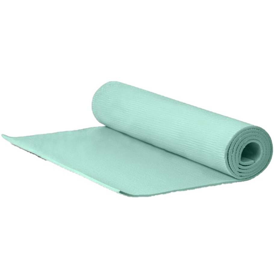 Yogamat/fitness mat groen 180 x 50 x 0.5 cm