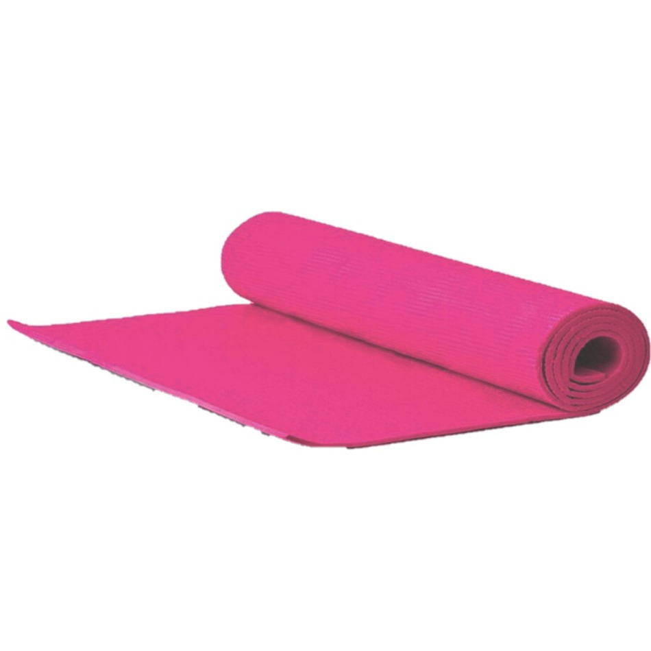 Yogamat/fitness mat roze 170 x 60 x 0.3 cm